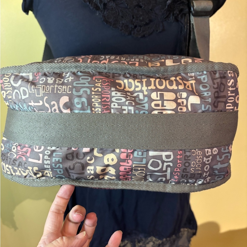 LeSportsac Pastel Graphic Text Crossbody Bag - Picture 4 of 16